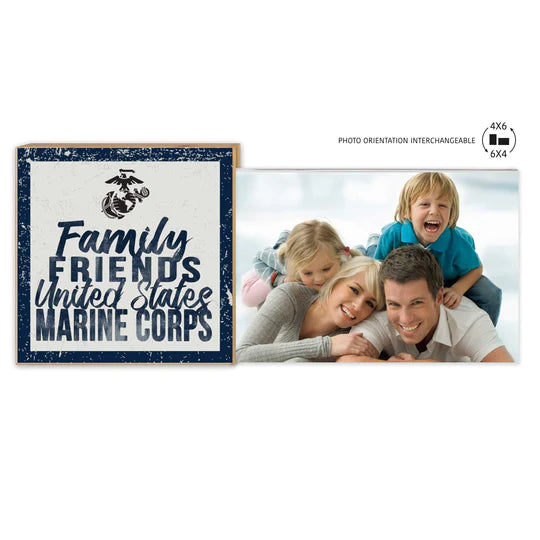 Marines Family Friends Floating Picture Frame