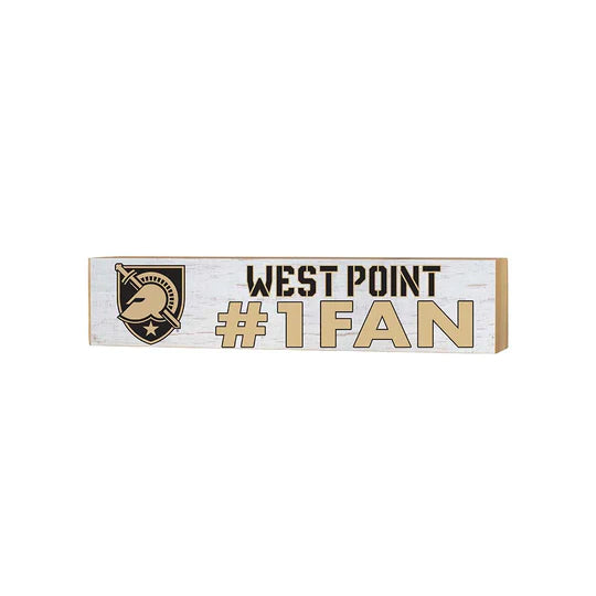 Block Weathered #1 Fan West Point Black Knights (3x13)