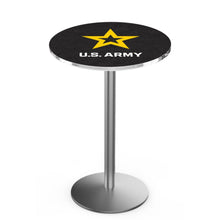 Load image into Gallery viewer, Army Star Pub Table with Round Base*