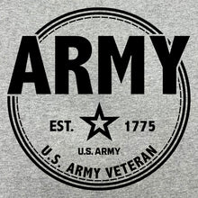 Load image into Gallery viewer, Army Veteran Left Chest Crewneck
