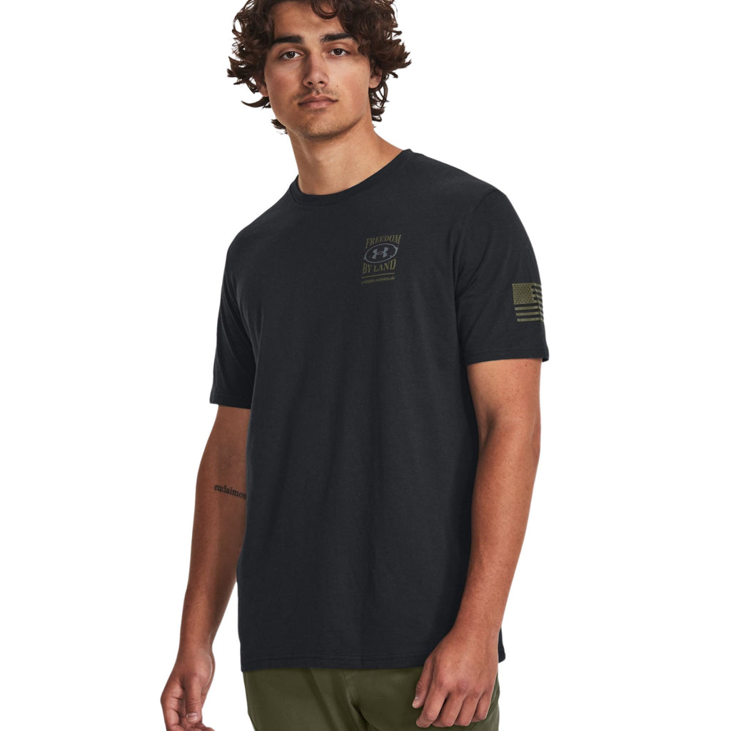 Under Armour Freedom By Land T-Shirt (Black)