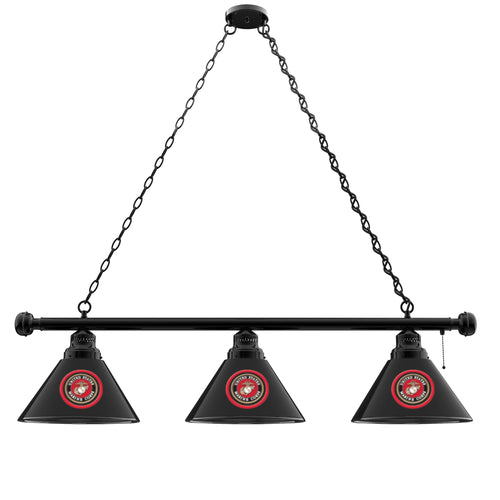 Marines EGA 3 Shade Billiard Light