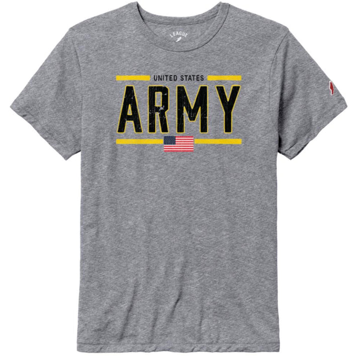 United States Army Flag Vintage T-Shirt (Grey)