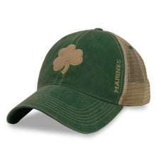 Load image into Gallery viewer, Marines Shamrock Trucker Hat