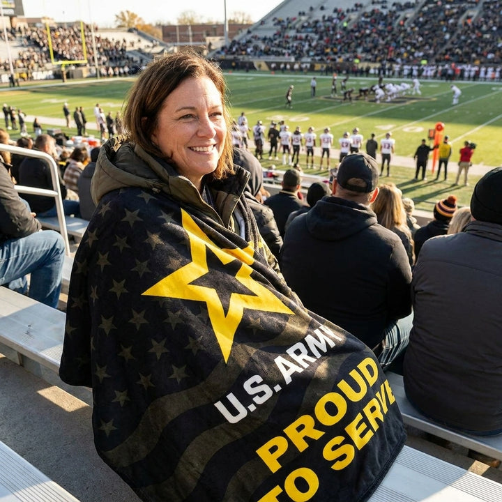 Army Proud to Serve Ultra Soft Blanket (50"x60")