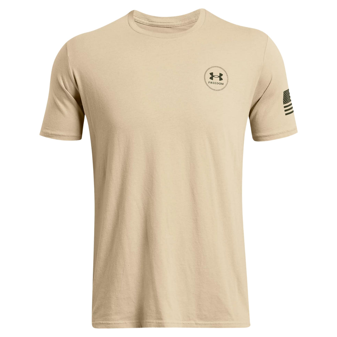 Under Armour Freedom Mission Made T-Shirt (Desert Sand)
