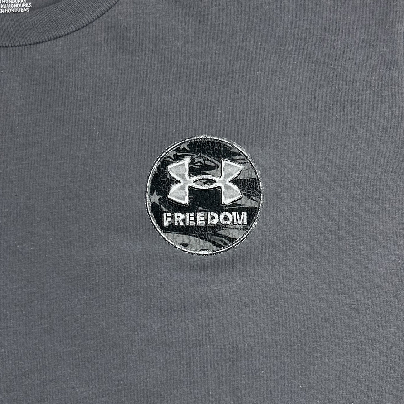 Air Force Under Armour Freedom By Air Skull T-Shirt (Dark Grey)