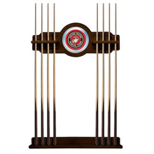 Load image into Gallery viewer, Marines EGA Solid Wood Cue Rack*