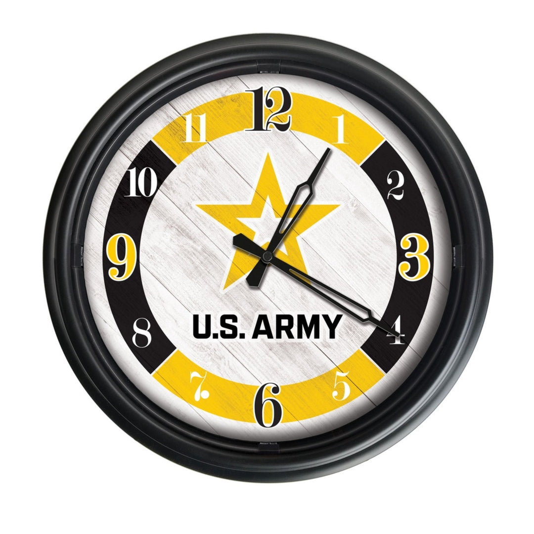 United States Army Indoor/Outdoor LED Wall Clock*