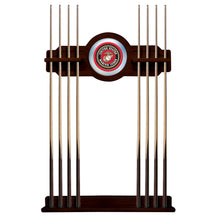 Load image into Gallery viewer, Marines EGA Solid Wood Cue Rack*