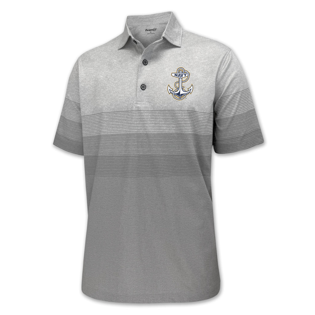 Navy Anchor Belmont Polo