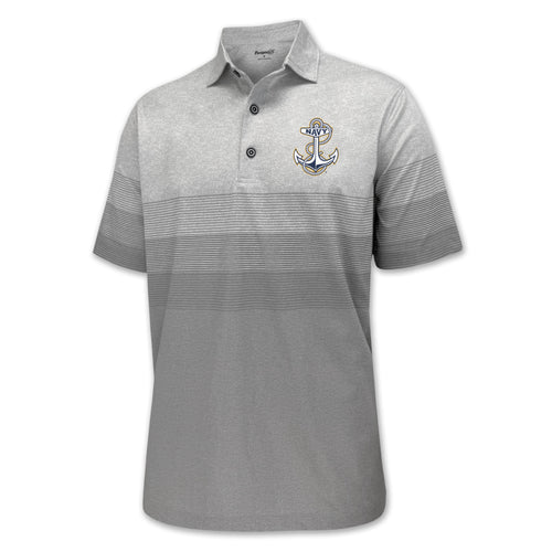 Navy Anchor Belmont Polo