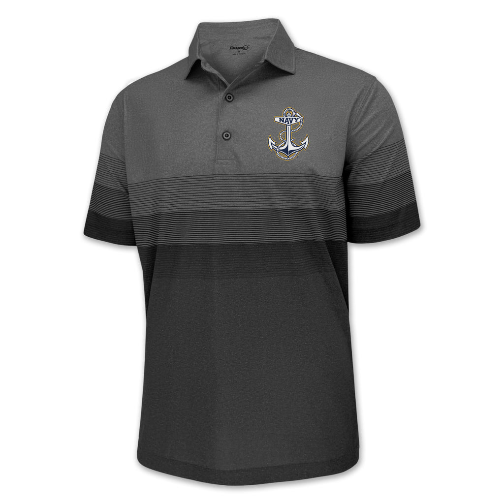 Navy Anchor Belmont Polo