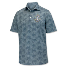 Load image into Gallery viewer, Navy Anchor Charleston Polo