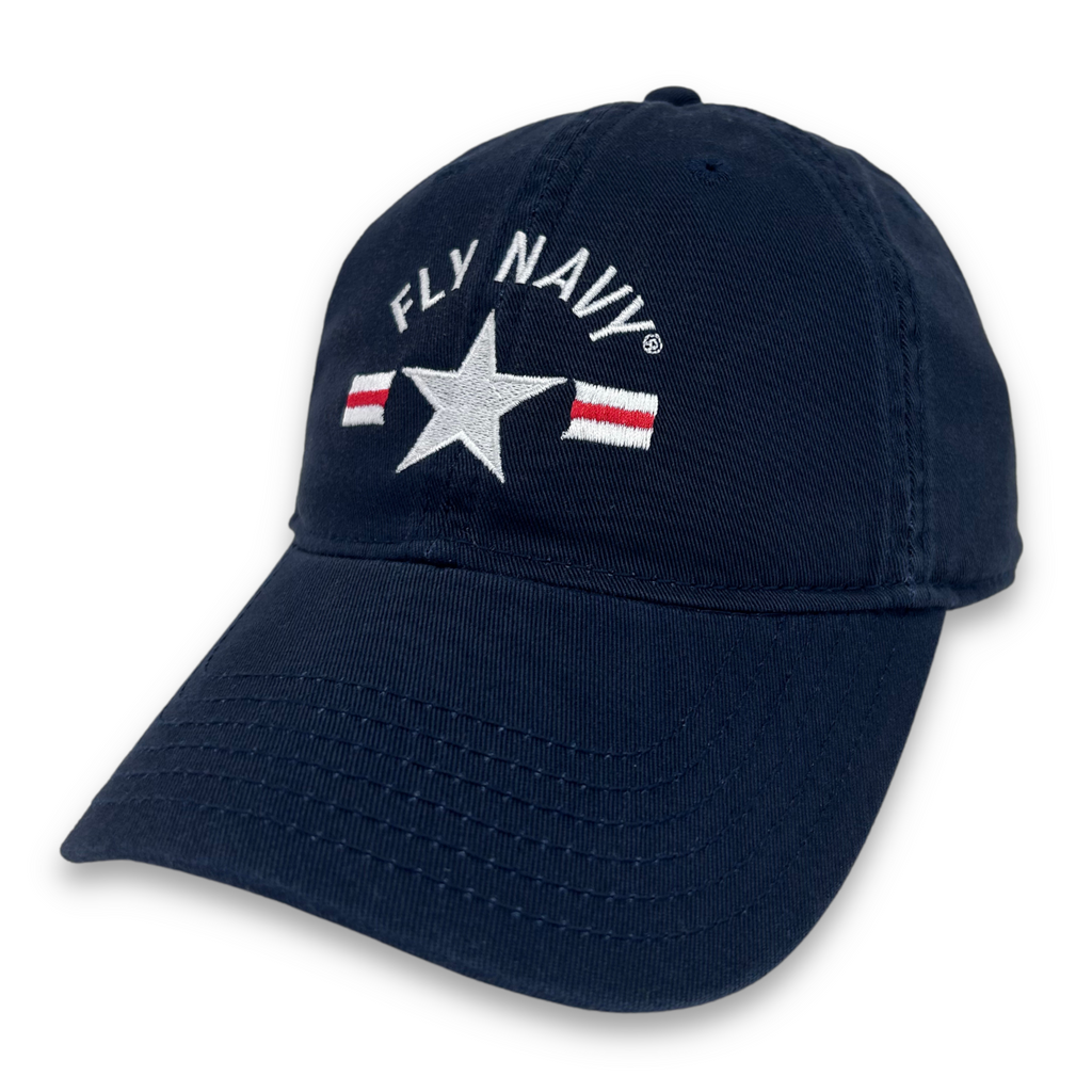 Navy Fly Navy Relaxed Twill Low Profile Hat (Navy)