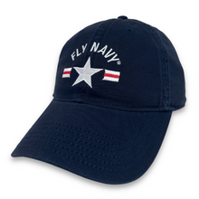 Load image into Gallery viewer, Navy Fly Navy Relaxed Twill Low Profile Hat (Navy)