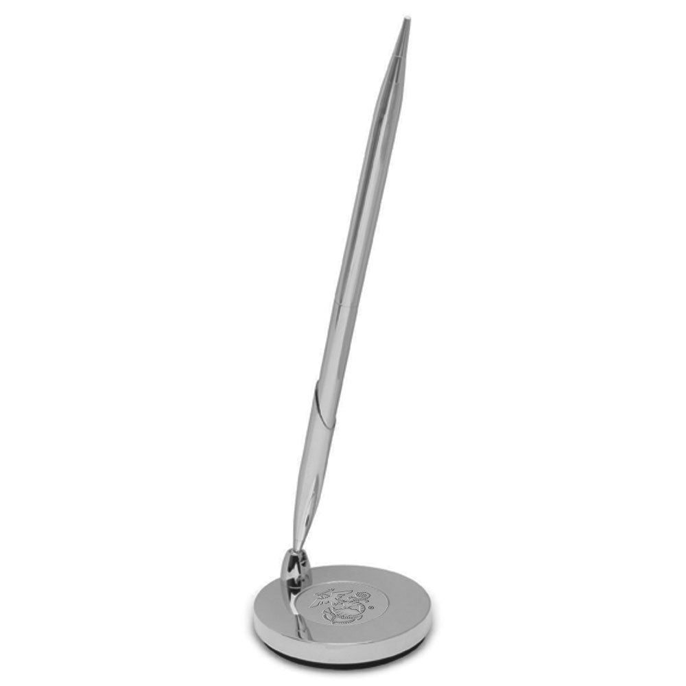 Marines EGA Desk Pen Set (Silver)*