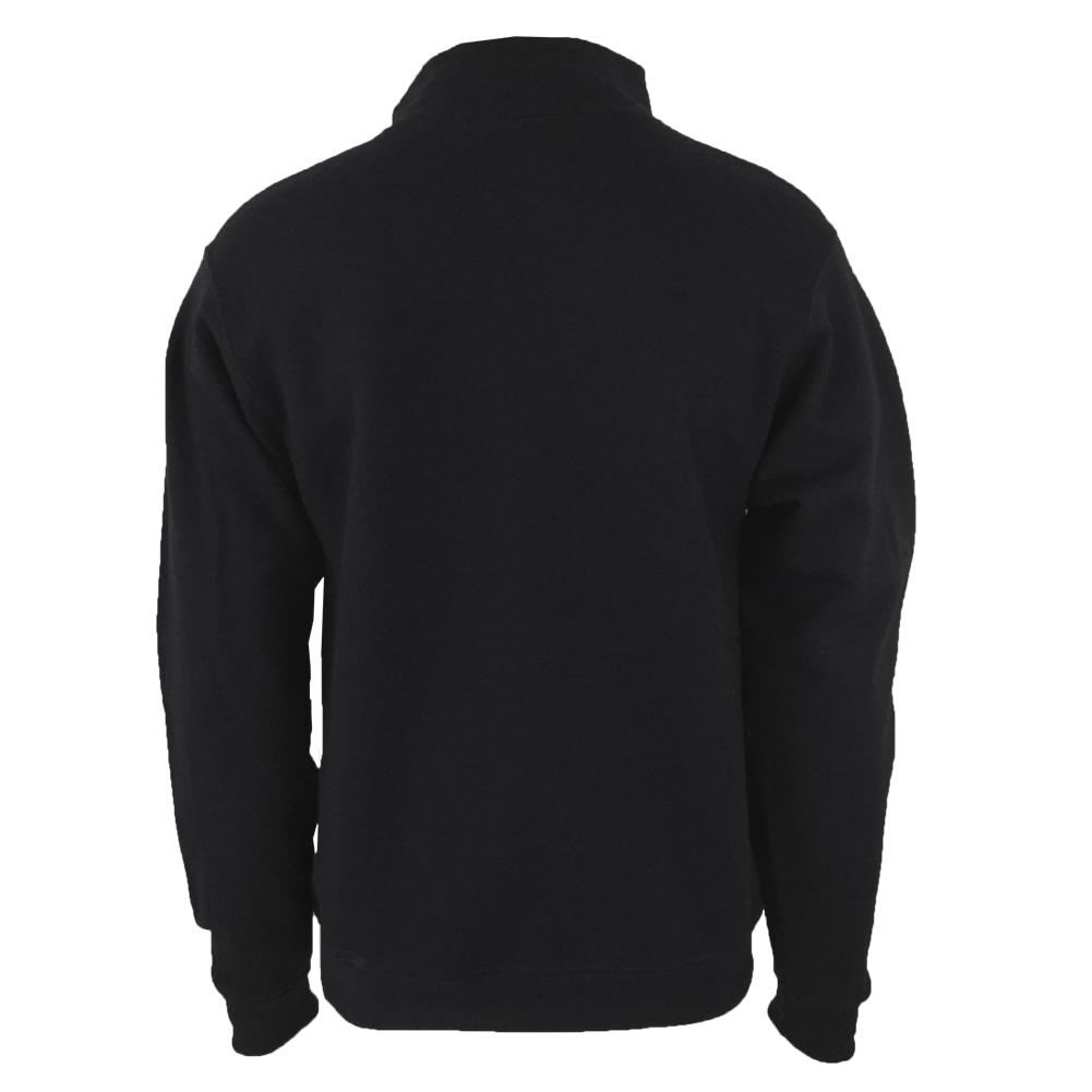 Black quarter zip pullover hot sale