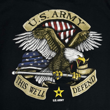 Load image into Gallery viewer, U.S. Army Flying Proud This We&#39;ll Defend T-Shirt (Black)