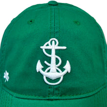 Load image into Gallery viewer, Navy Anchor Shamrock Hat