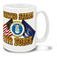 Load image into Gallery viewer, United States Air Force Cross Flags Mug