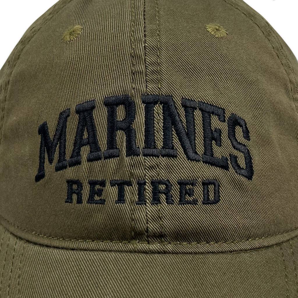 Marines Retired Relaxed Twill Hat (Olive)