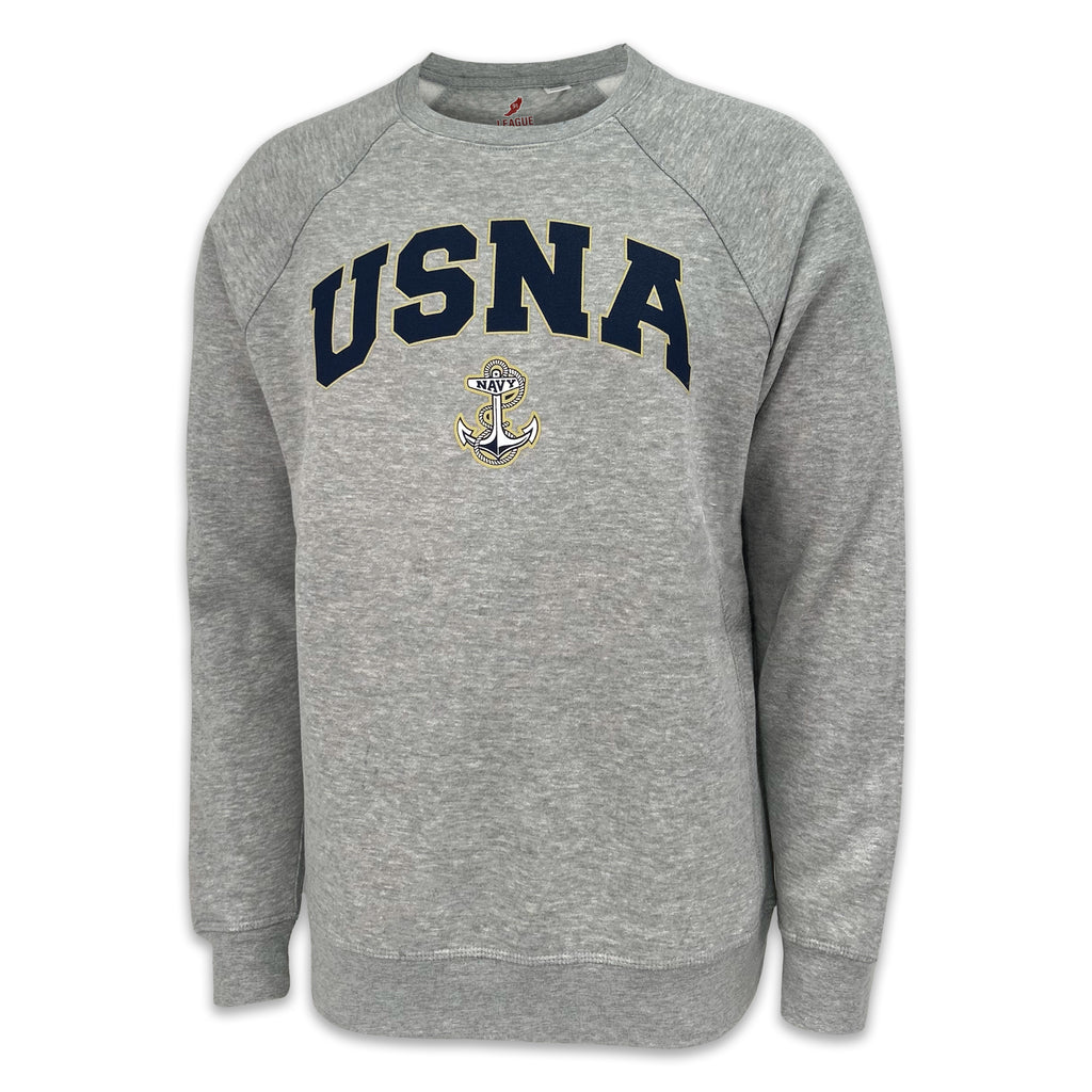 Naval Academy Crewneck (Grey)