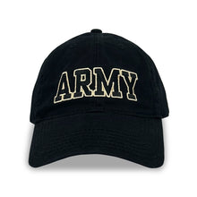 Load image into Gallery viewer, Army Classic Low Profile Hat (Black)