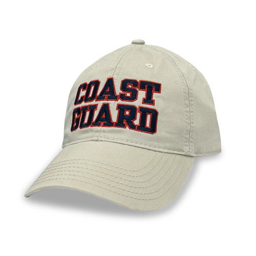Coast Guard Classic Low Profile Hat (Stone)
