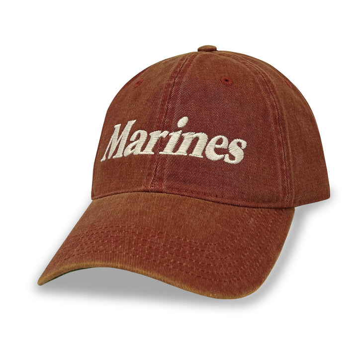 Marines Logo Core Old Favorite Hat (washed red)