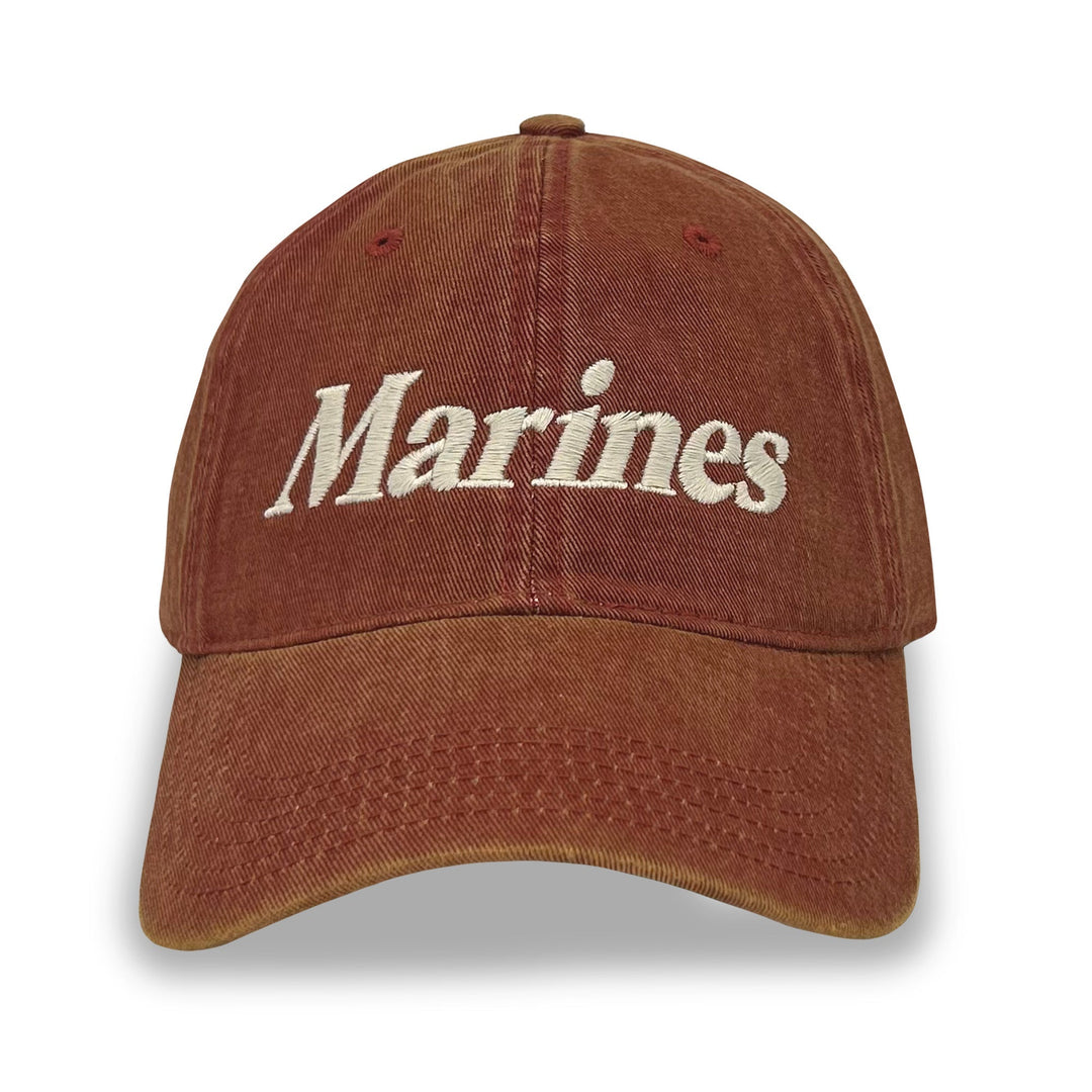 Marines Logo Core Old Favorite Hat (washed red)