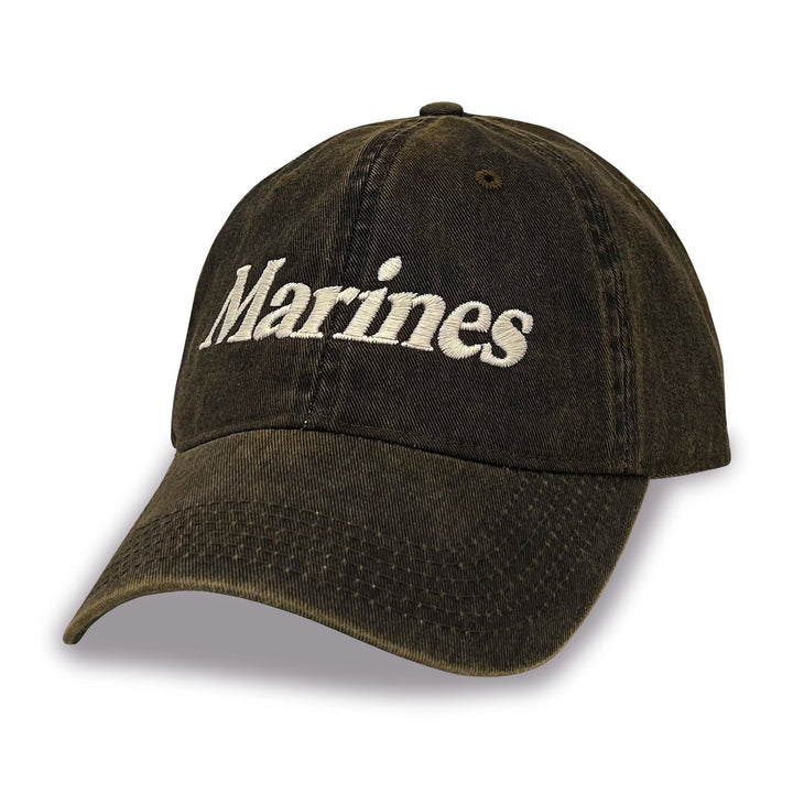Marines Logo Core Old Favorite Hat (washed black)