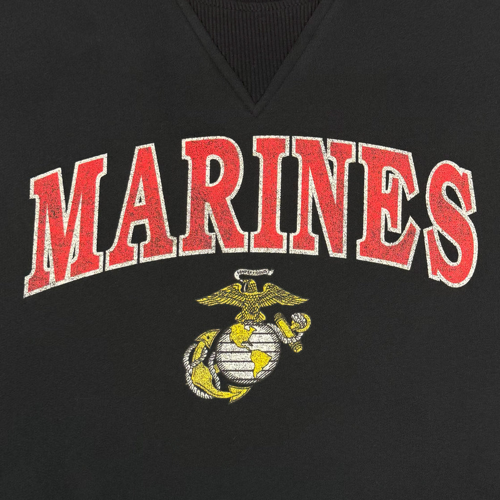 Marines EGA Faded Crewneck (Black)