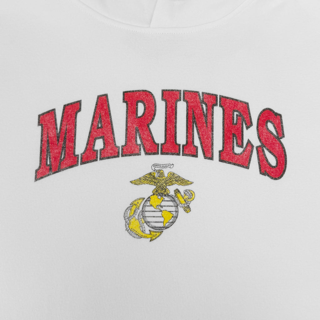 Marines EGA Faded Hood (White)