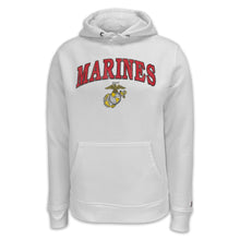 Load image into Gallery viewer, Marines EGA Faded Hood (White)