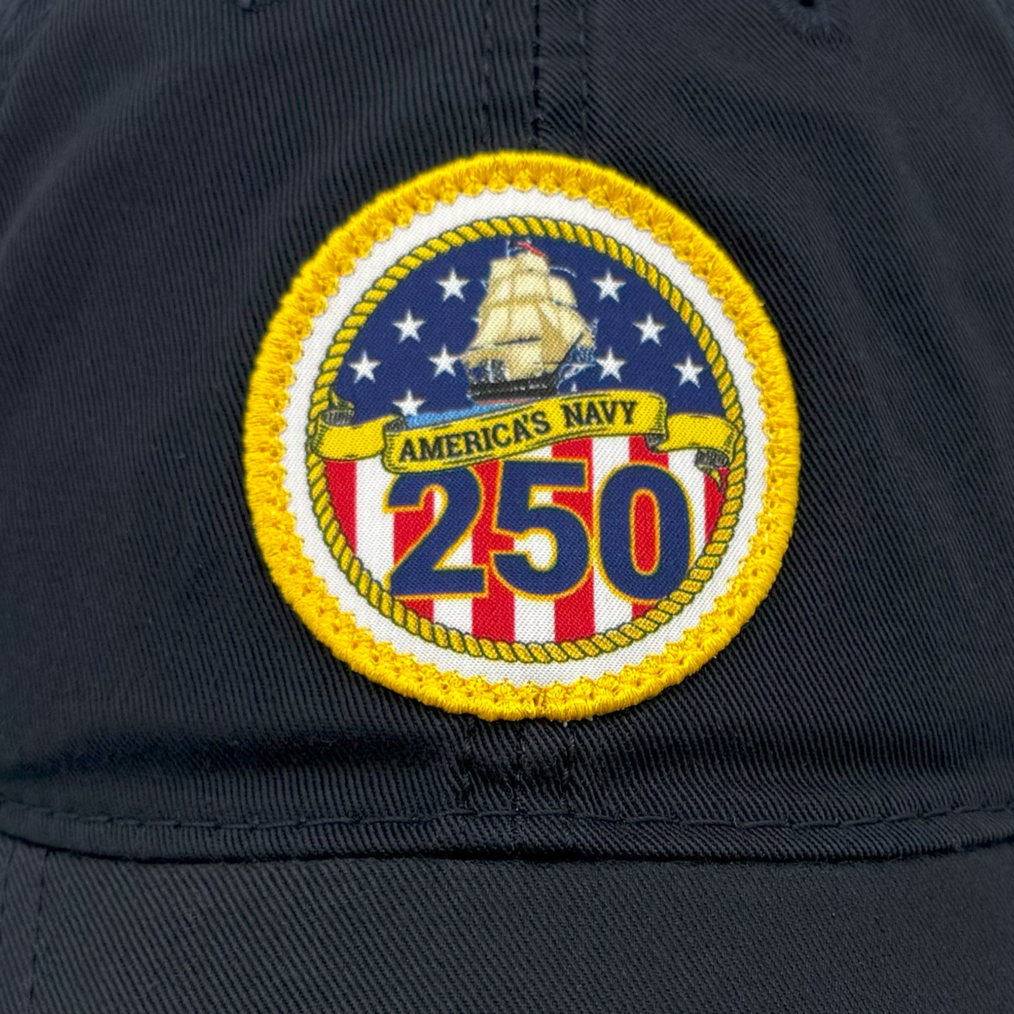 【未使用】アメリカ海軍 250周年 記念 キャップ Navy 250th Anniversary Hat (Navy) – Armed Forces Gear