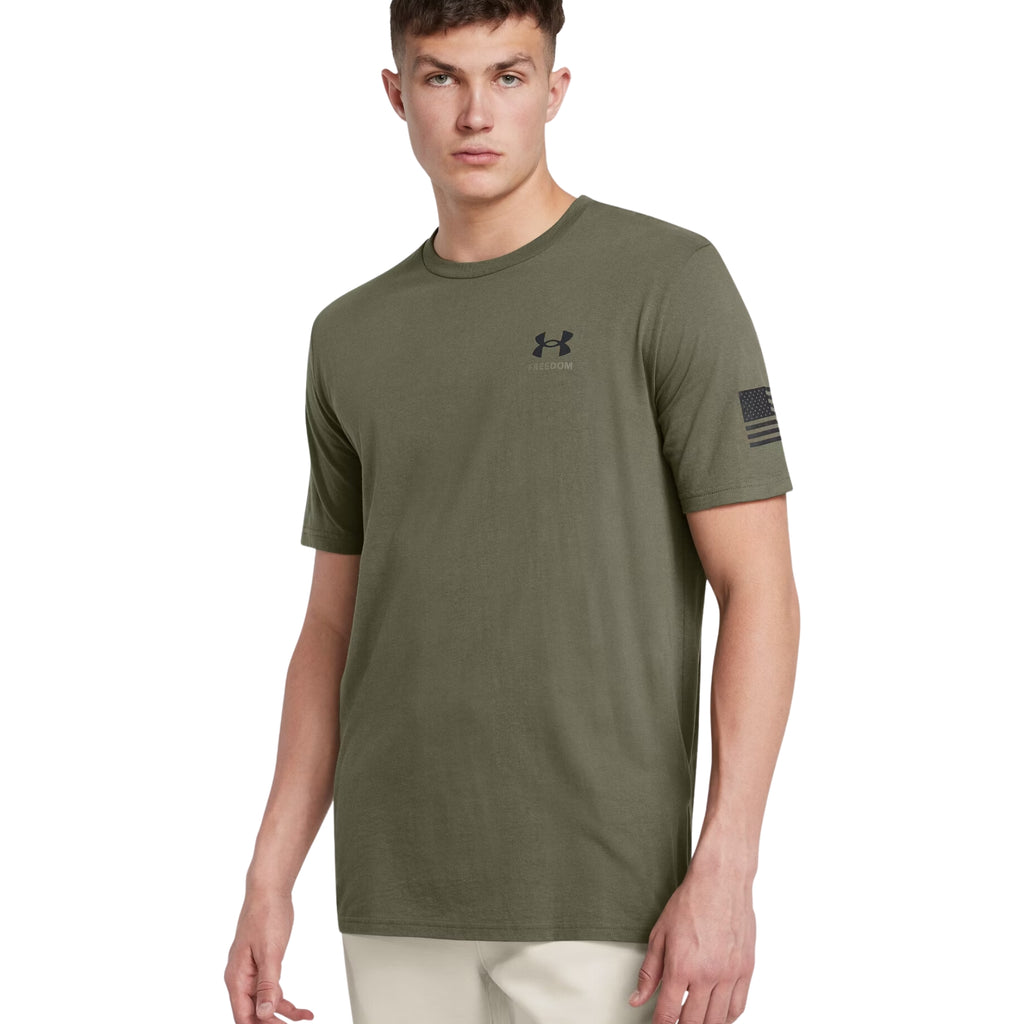 Under Armour New Freedom Logo T-Shirt (White)