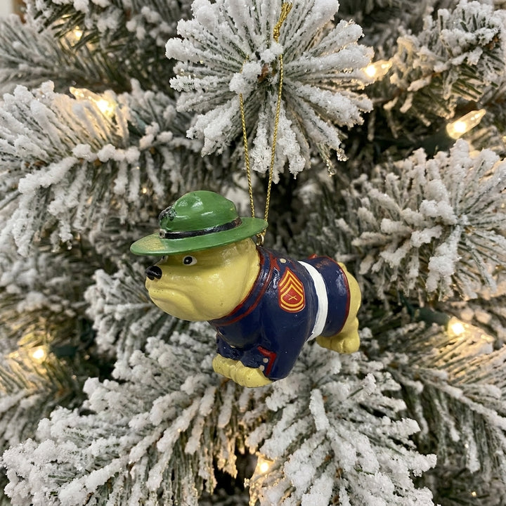 Marine Corps Bulldog Ornament