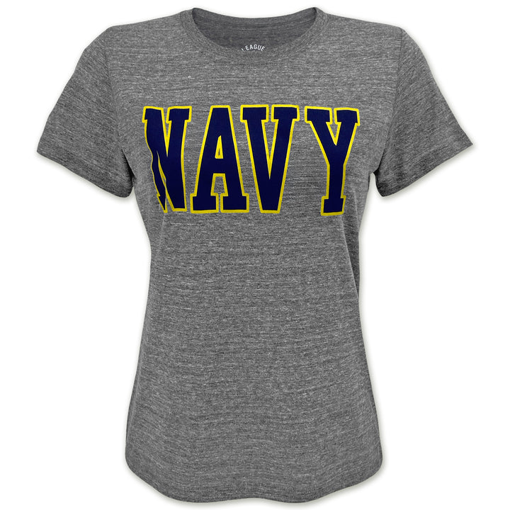 Navy Ladies Intramural Classic T-Shirt (Grey)