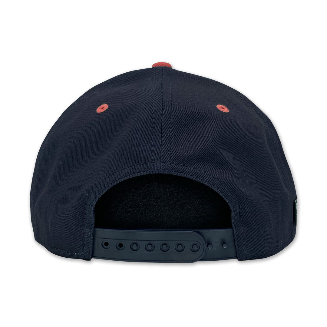 Fly Navy Heritage Twill Adjustable Hat (Navy/Red)