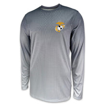 Load image into Gallery viewer, Marines Barbados Performance Longsleeve T-Shirt (Black Charcoal)