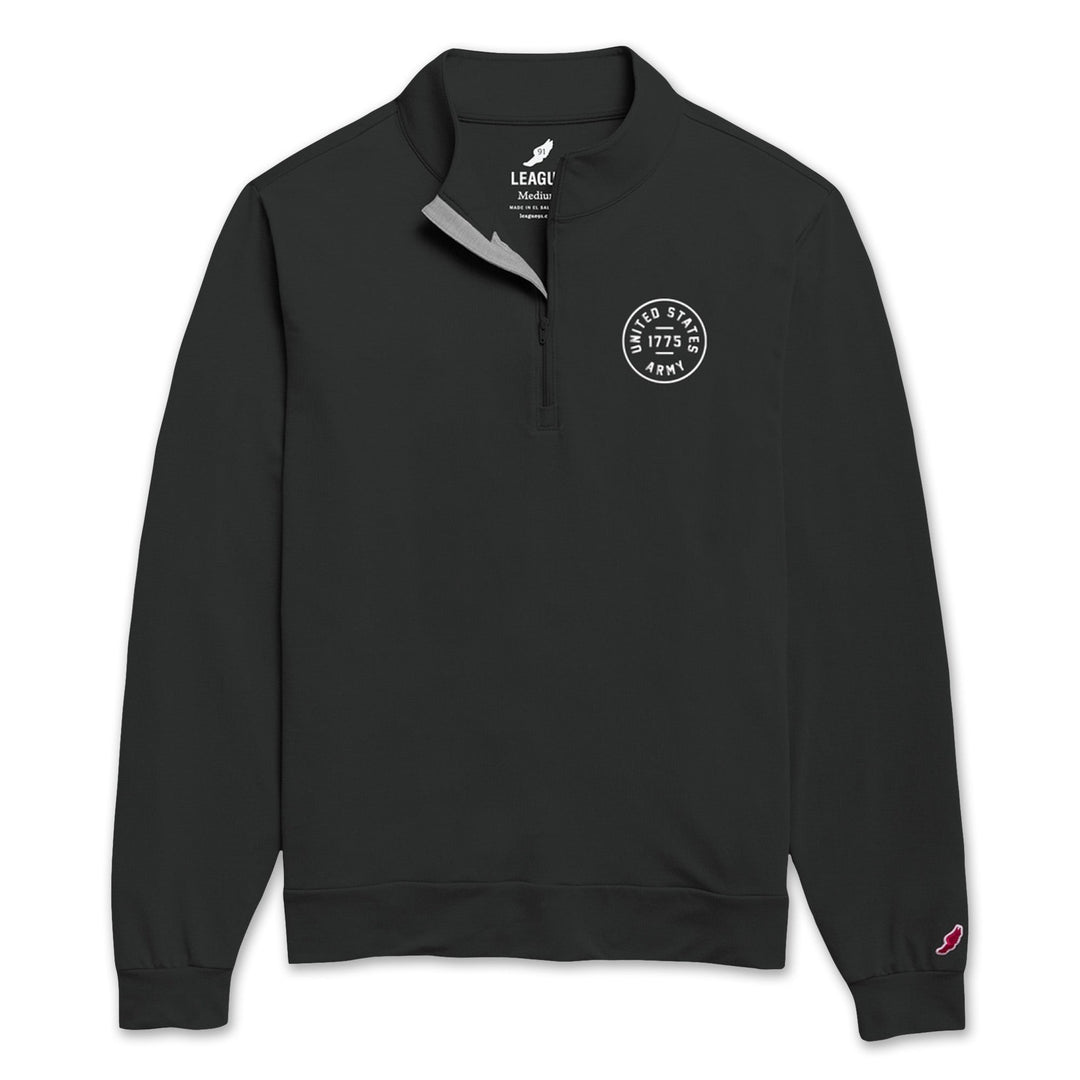 Army Men's All Day 1/4 Zip (Black)*