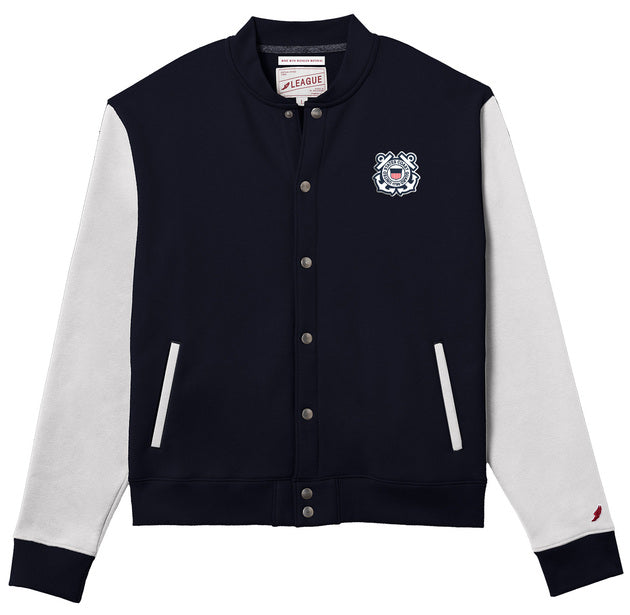 Coast Guard 1991 Varsity Jacket (Fall Navy/White)*