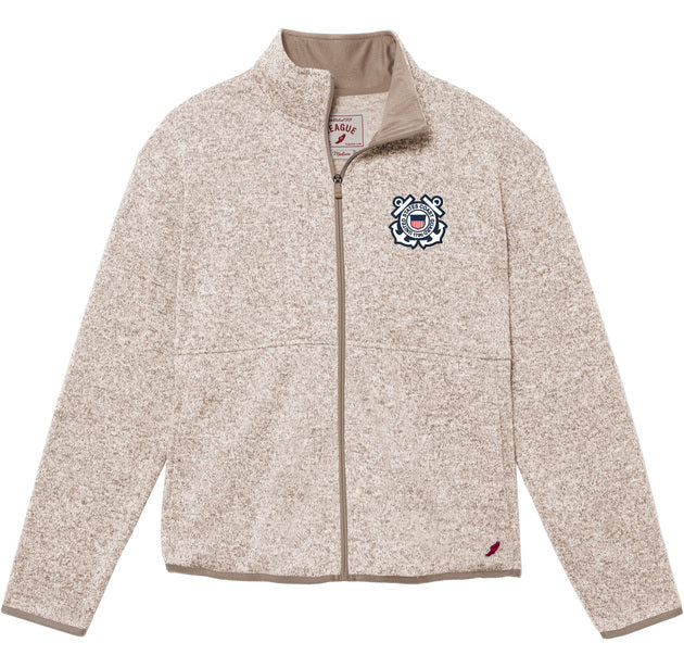 Coast Guard Women's Saranac Full Zip (Almond)*