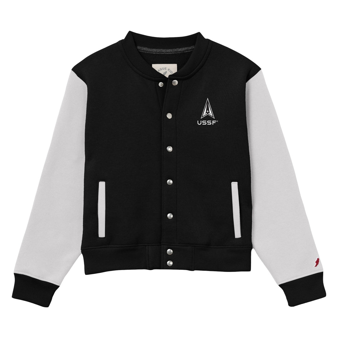 USSF Youth Varsity Jacket (Vintage Black/White)*