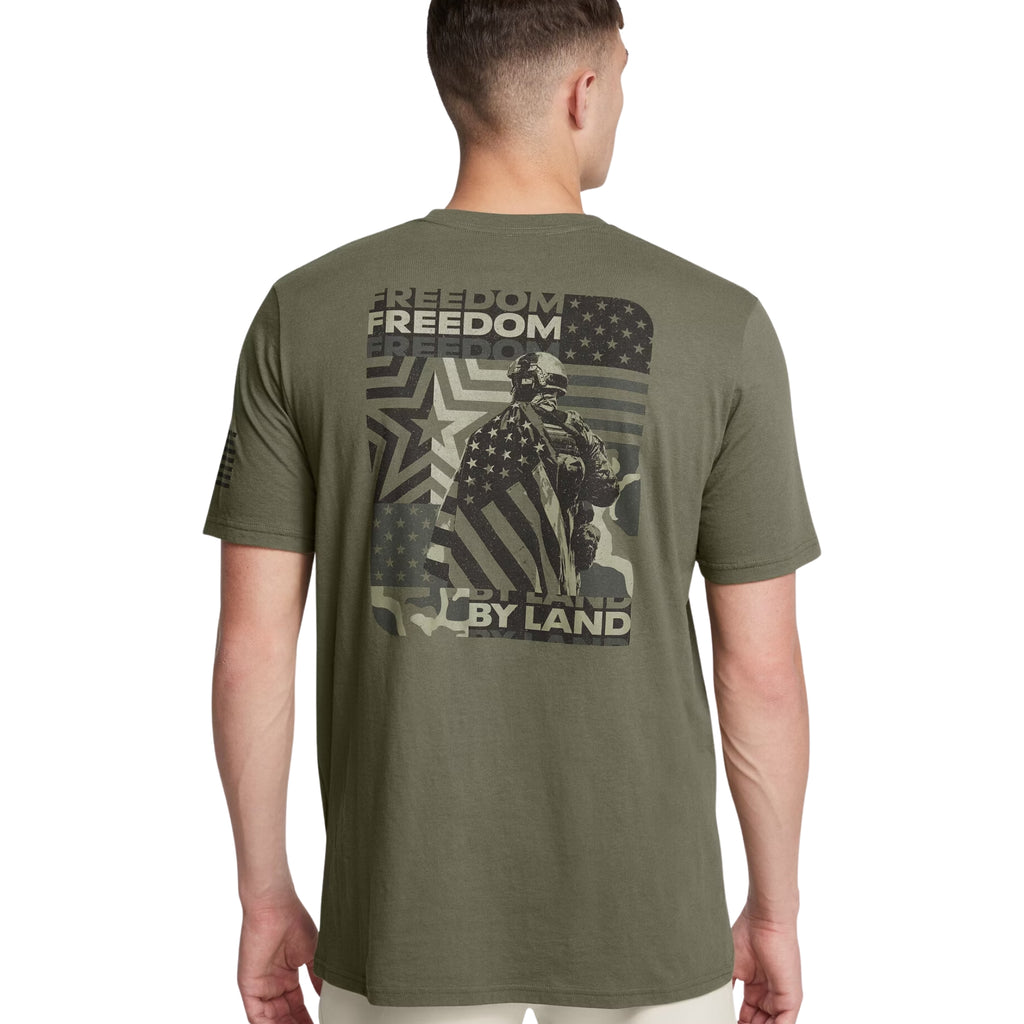 Under Armour New Freedom Logo T-Shirt (Grey)