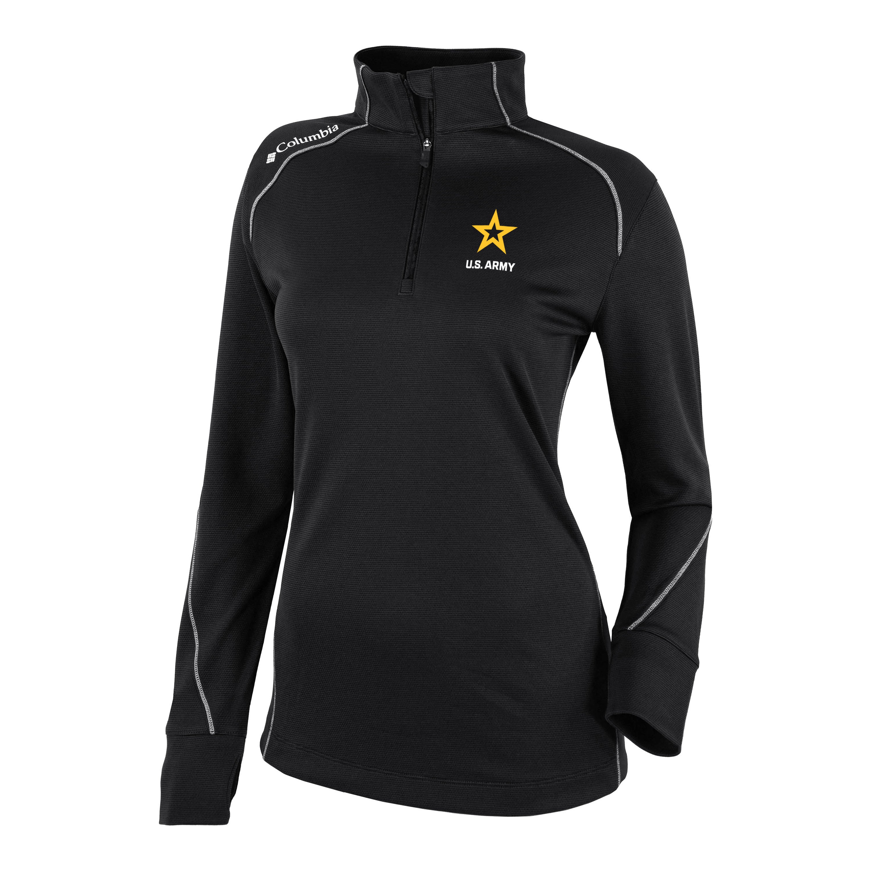 Army Star Women's Columbia Shotgun 1/4 Zip Pullover