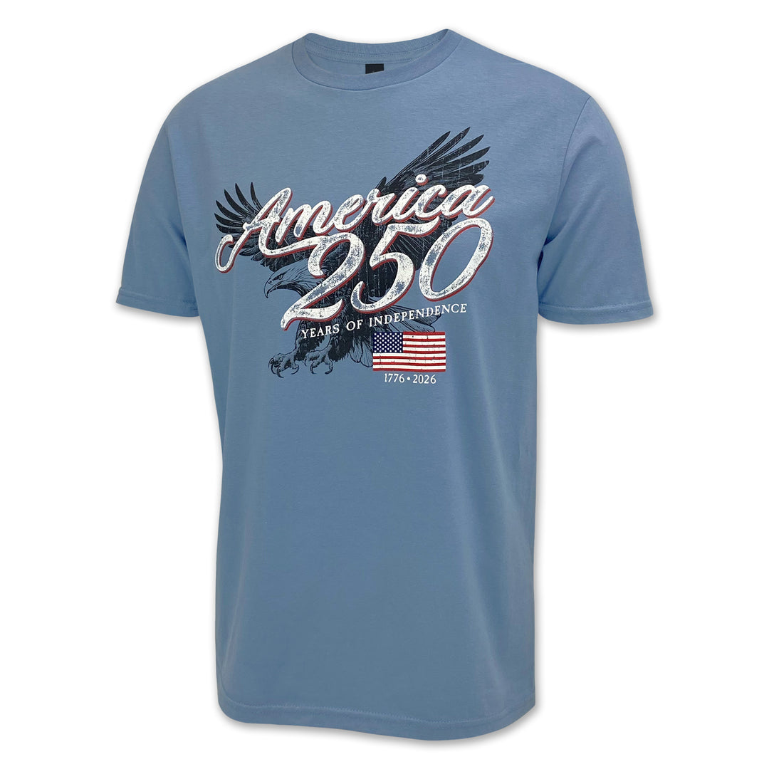 250 Years of Independence T-Shirt (Stone Blue)