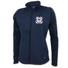 Load image into Gallery viewer, Coast Guard Seal Ladies Flash Performance Knit Jacket