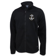 Load image into Gallery viewer, Navy Anchor Mens Flash Performance Knit Jacket